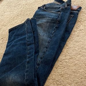 Jcrew men’s jeans slight distress
